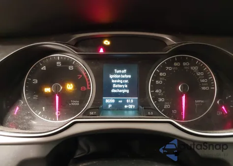 2014 Audi A4 2.0T Premium z USA, uszkodzony, nr VIN WAUFFAFL6EN044401